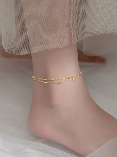 Bratara de glezna Kali (Silver/Gold)